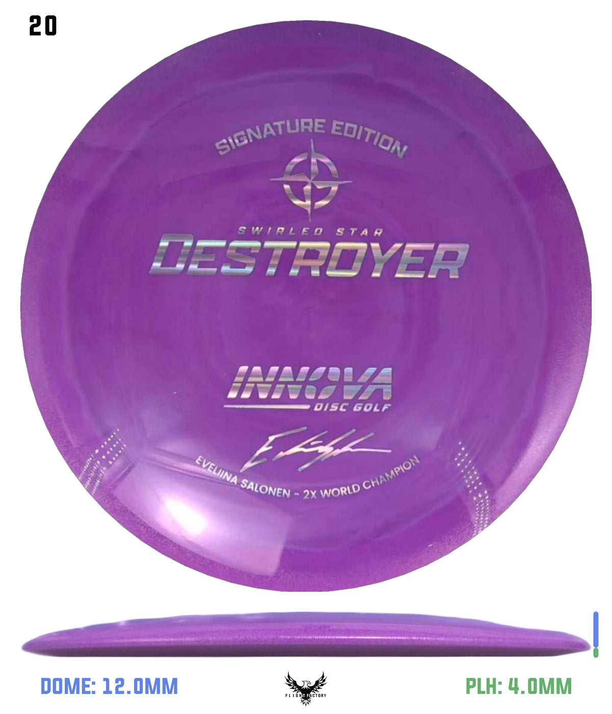 Innova Swirled Star Destroyer - Eveliina Salonen 2x World Champion Signature Series