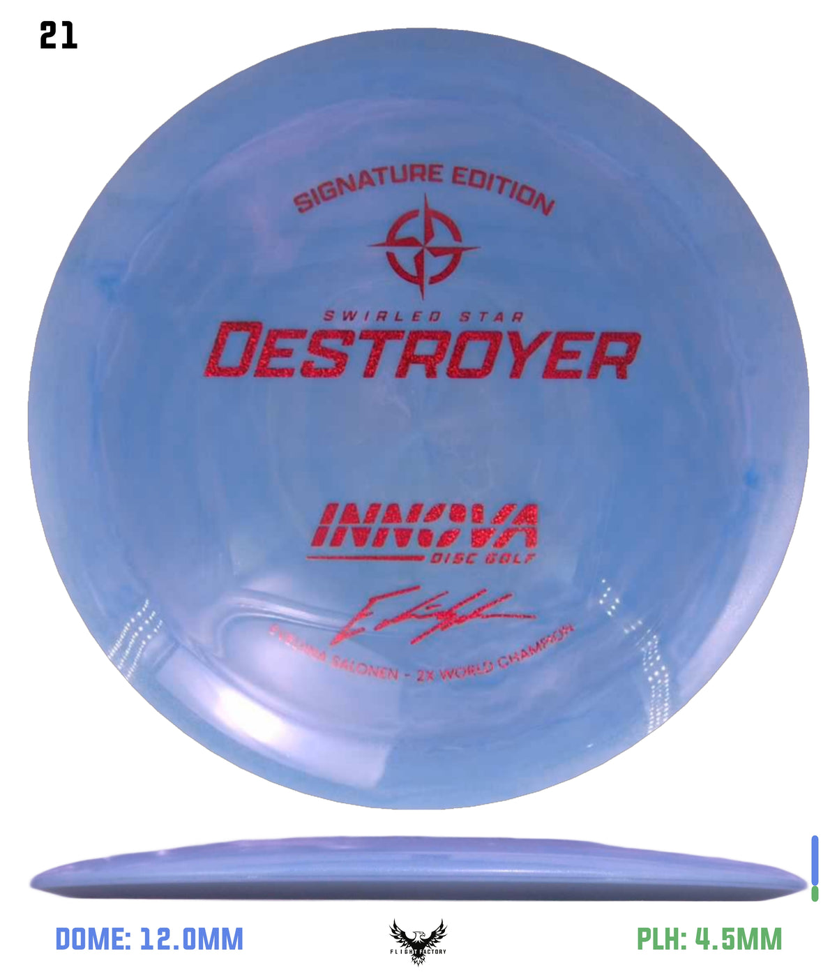 Innova Swirled Star Destroyer - Eveliina Salonen 2x World Champion Signature Series