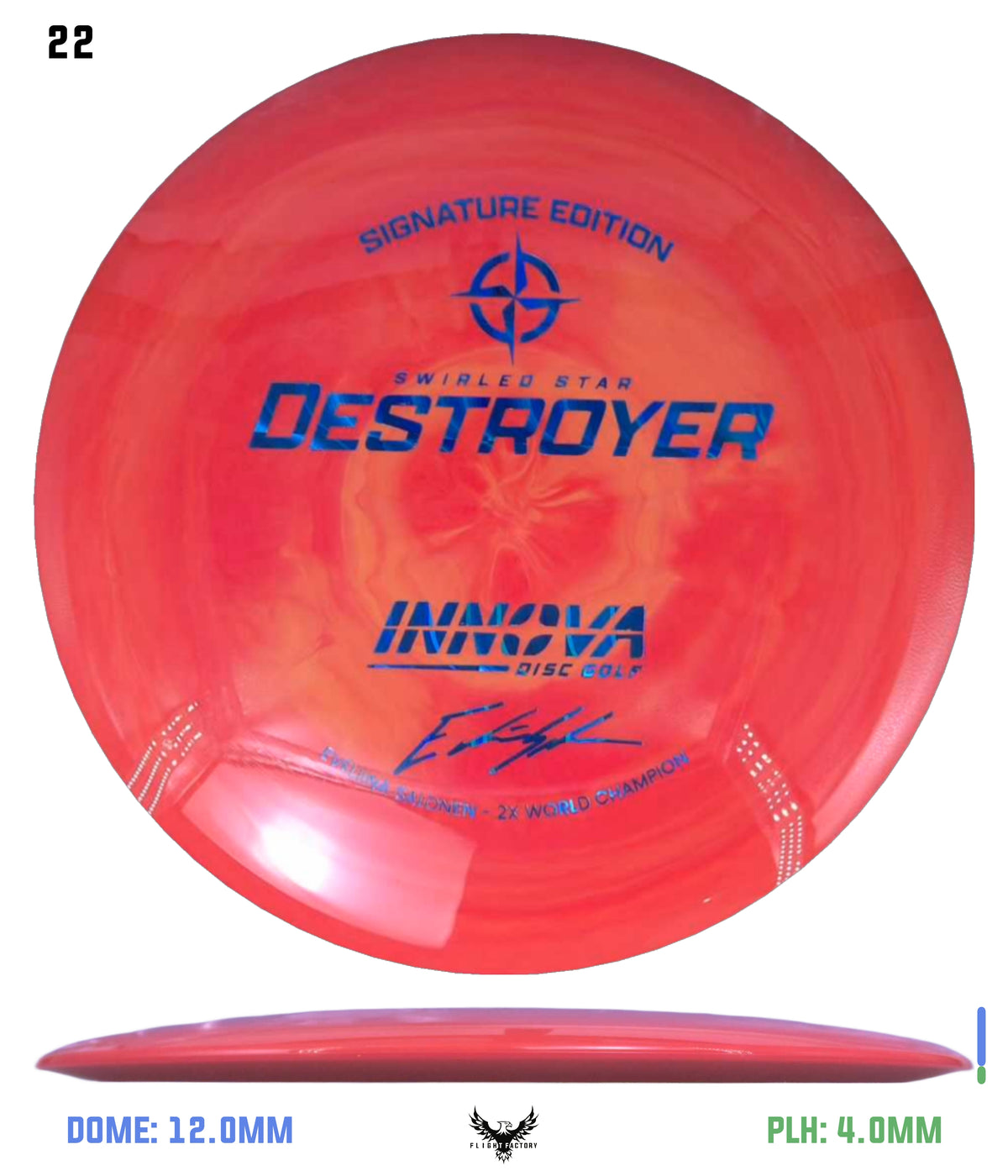 Innova Swirled Star Destroyer - Eveliina Salonen 2x World Champion Signature Series