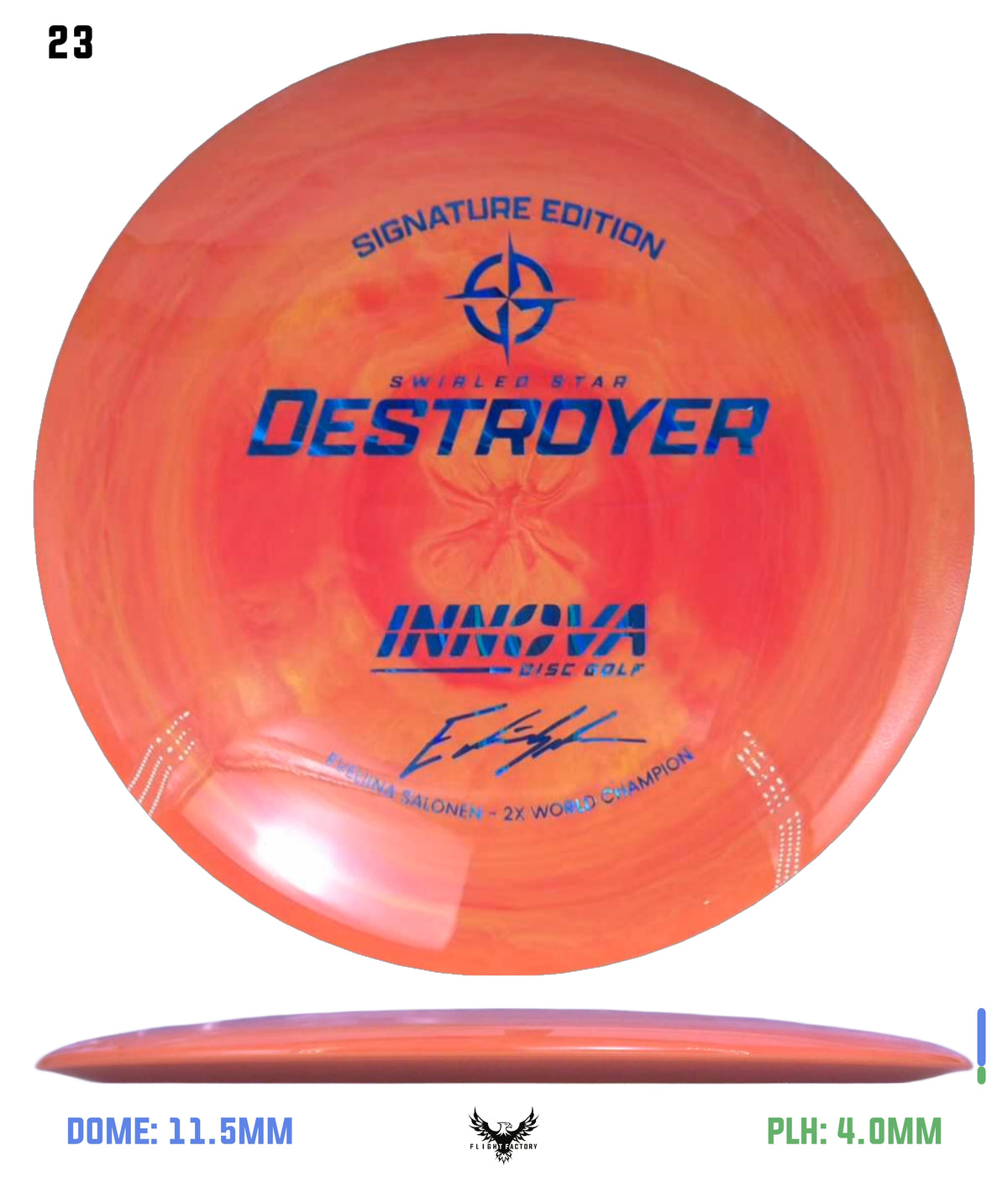 Innova Swirled Star Destroyer - Eveliina Salonen 2x World Champion Signature Series