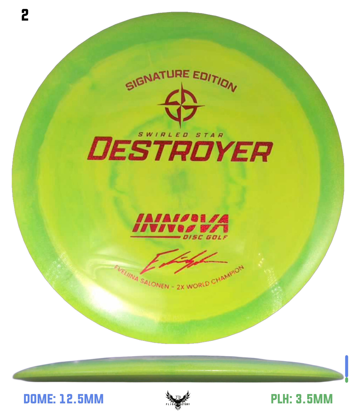 Innova Swirled Star Destroyer - Eveliina Salonen 2x World Champion Signature Series