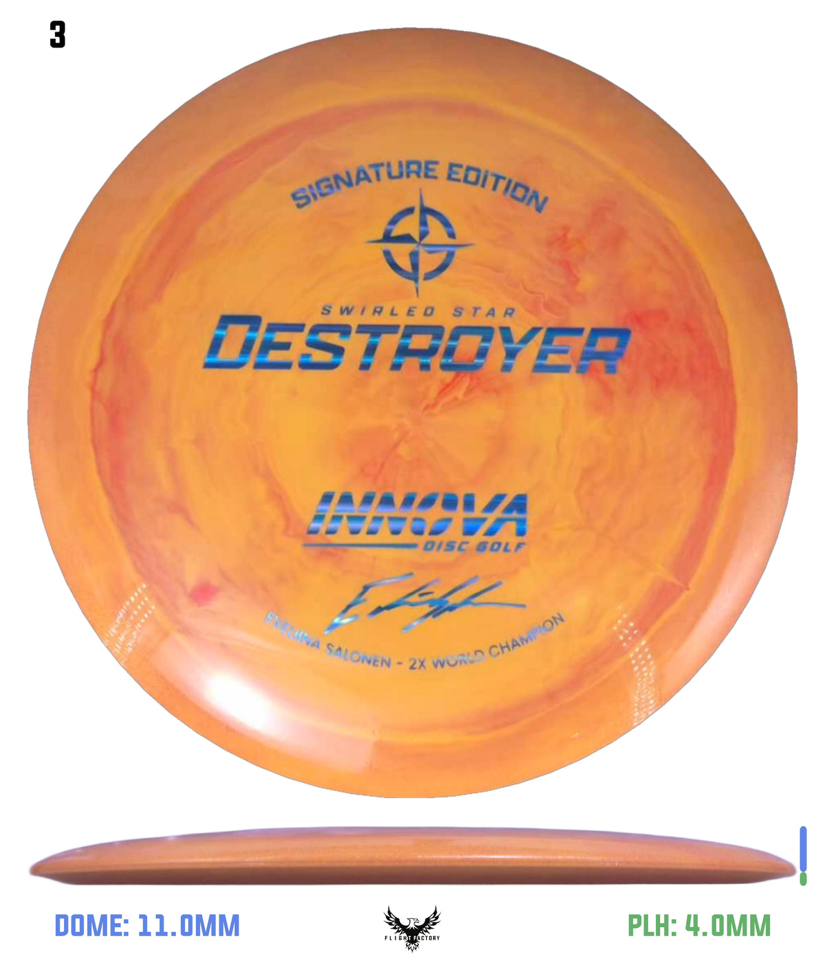 Innova Swirled Star Destroyer - Eveliina Salonen 2x World Champion Signature Series