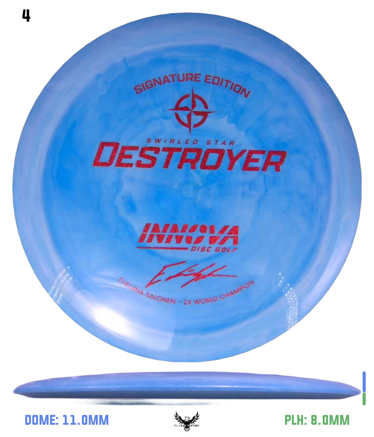 Innova Swirled Star Destroyer - Eveliina Salonen 2x World Champion Signature Series
