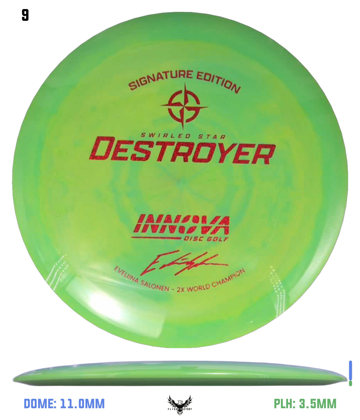 Innova Swirled Star Destroyer - Eveliina Salonen 2x World Champion Signature Series