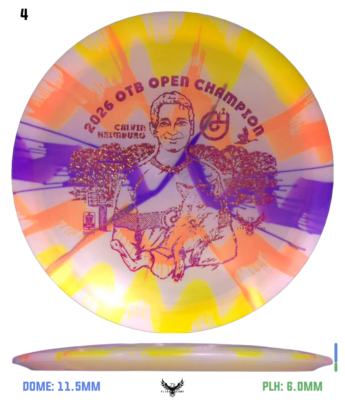 Innova I-Dye Champion Eagle - Calvin Heimburg 2026 OTB Champion