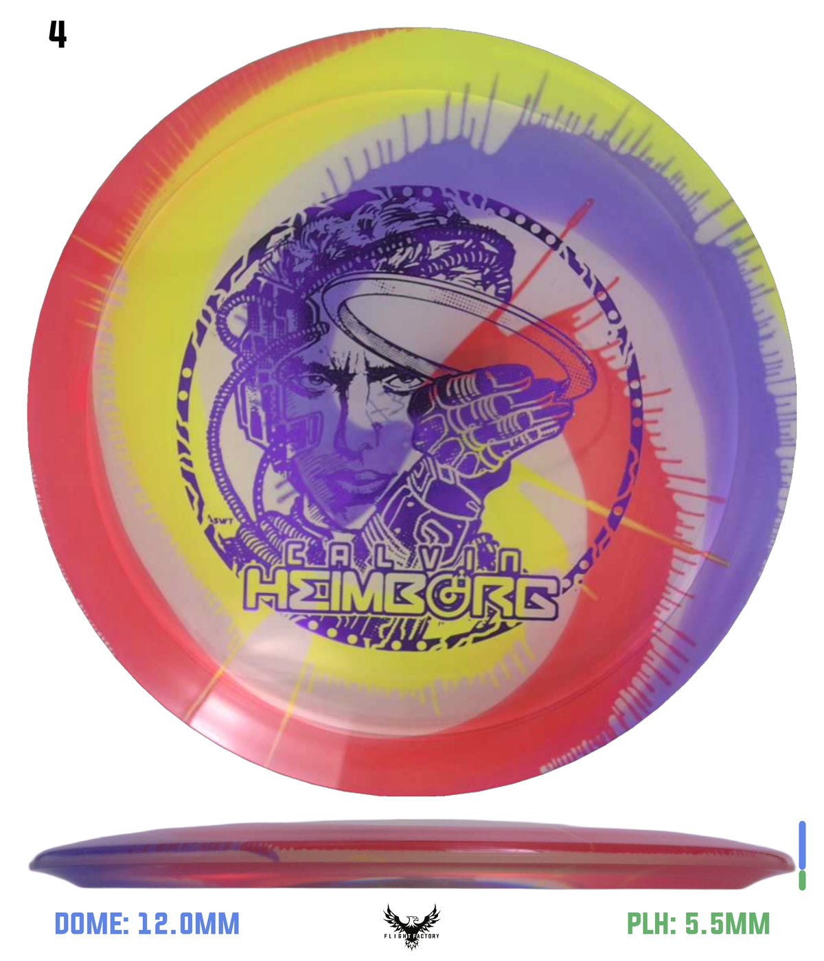Innova I-Dye Champion Eagle - Calvin HeimBORG 3.0