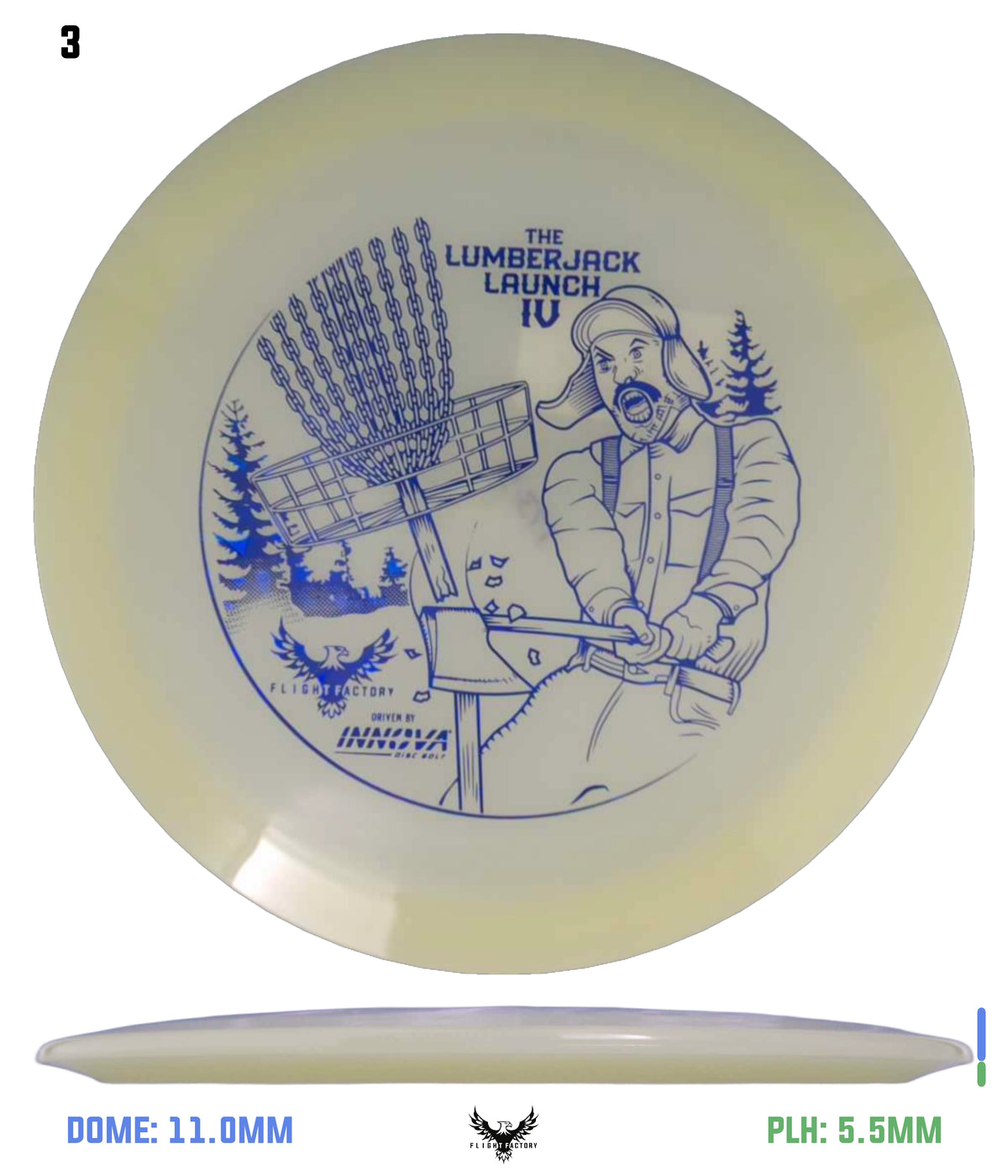 Innova Glow Champion Firebird - Lumberjack Launch 4