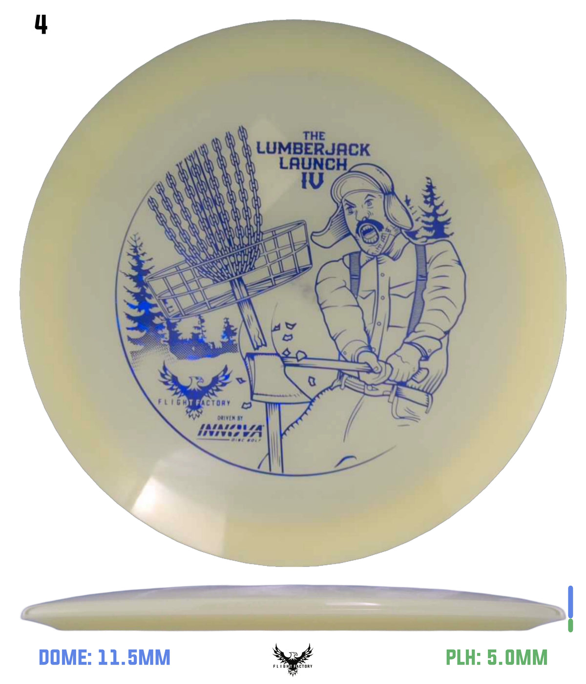 Innova Glow Champion Firebird - Lumberjack Launch 4
