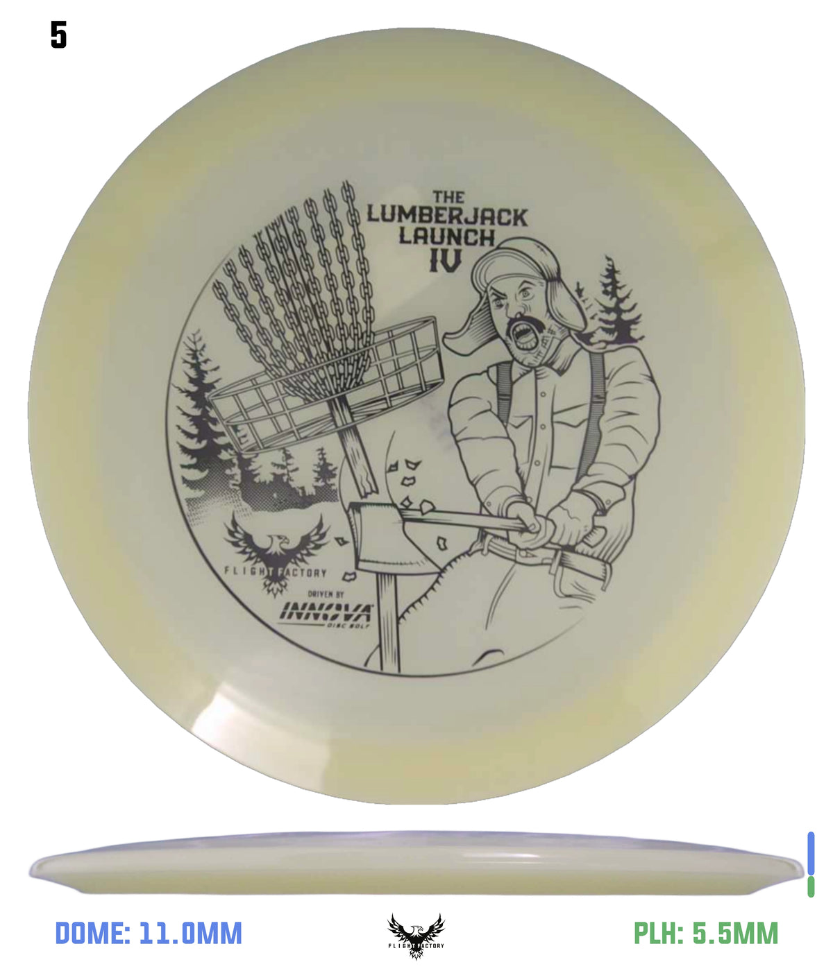 Innova Glow Champion Firebird - Lumberjack Launch 4