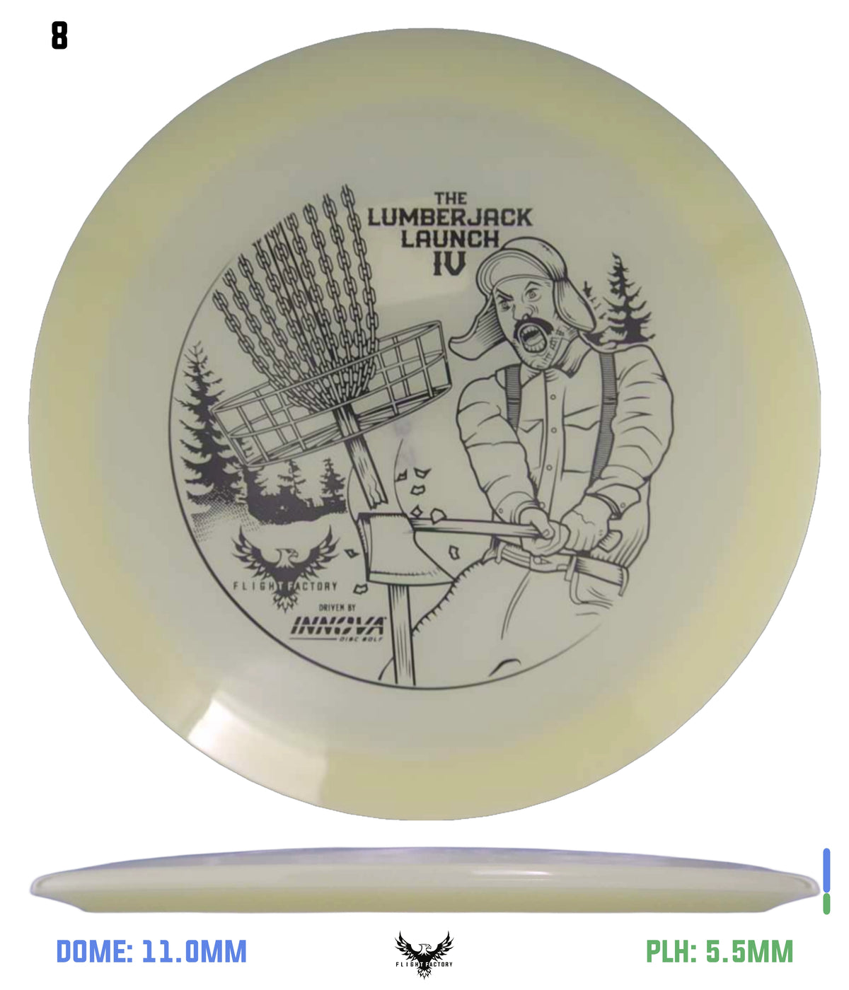 Innova Glow Champion Firebird - Lumberjack Launch 4