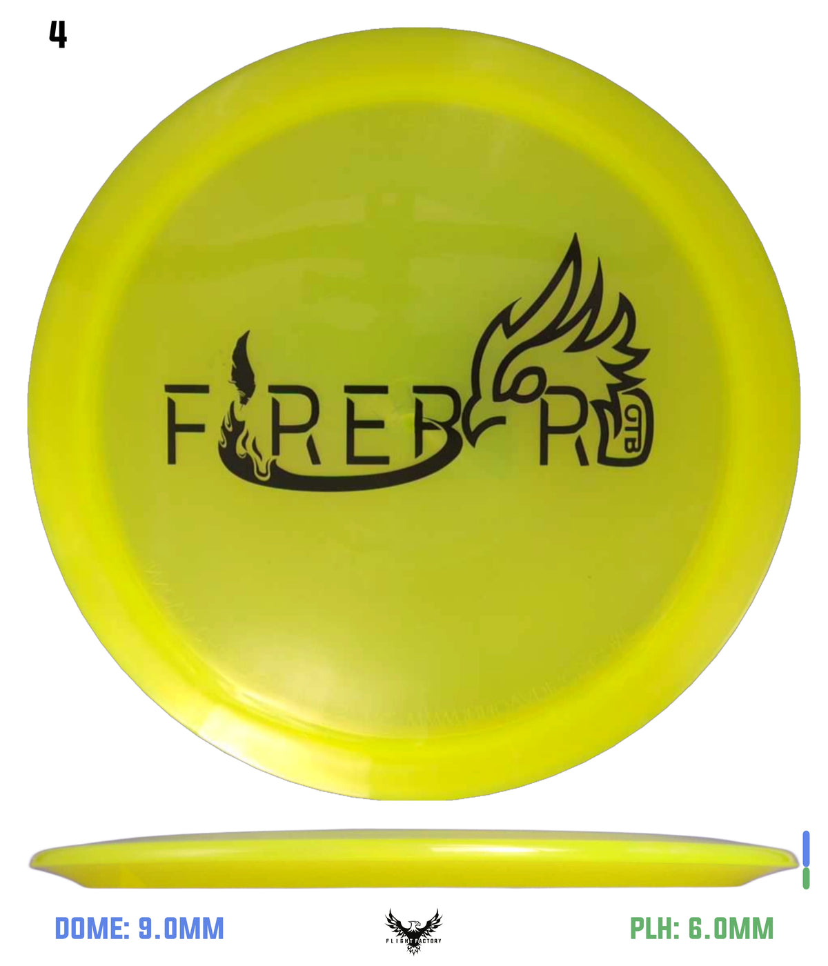 Innova Champion Flat Top Firebird - OTB Kylebird 2.0