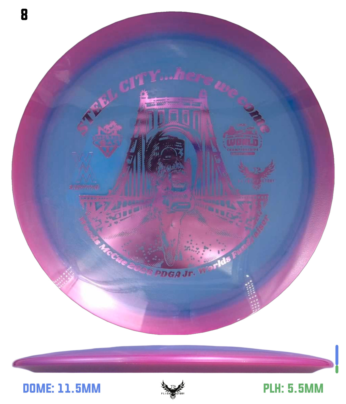 Innova Halo Champion Firebird - Woods McCue Fundraiser Discs