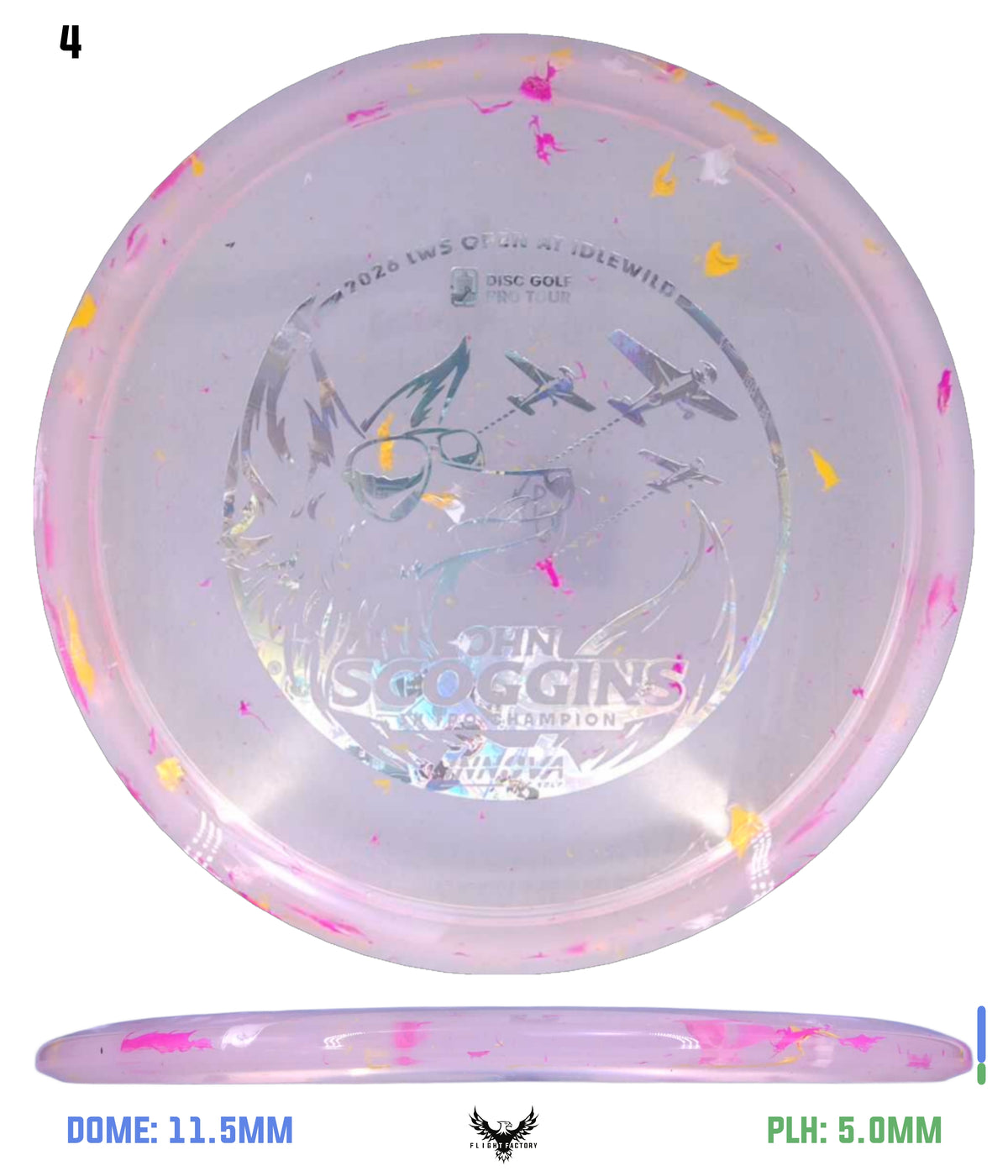 Innova Fox Champion Party Time (Ohn Scoggins Commemorative Edition)