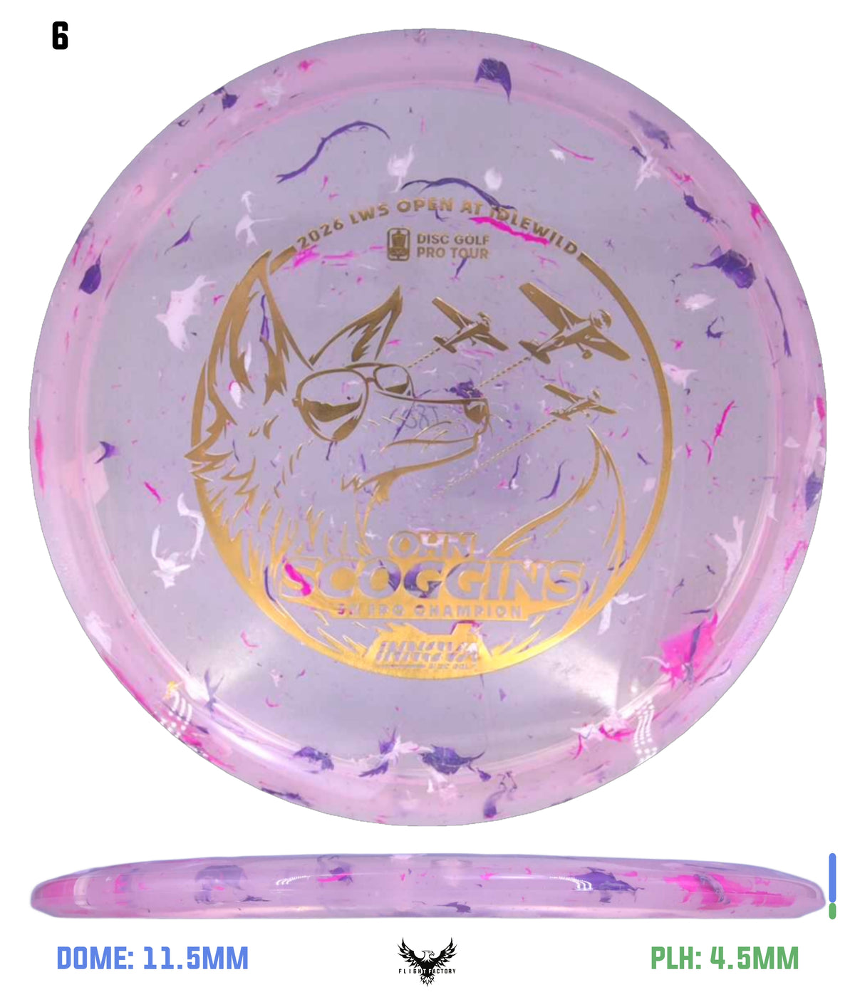 Innova Fox Champion Party Time (Ohn Scoggins Commemorative Edition)