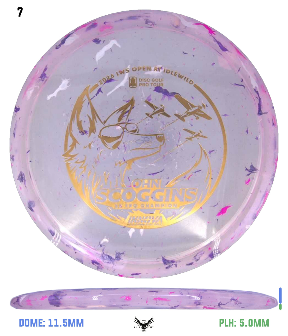 Innova Fox Champion Party Time (Ohn Scoggins Commemorative Edition)