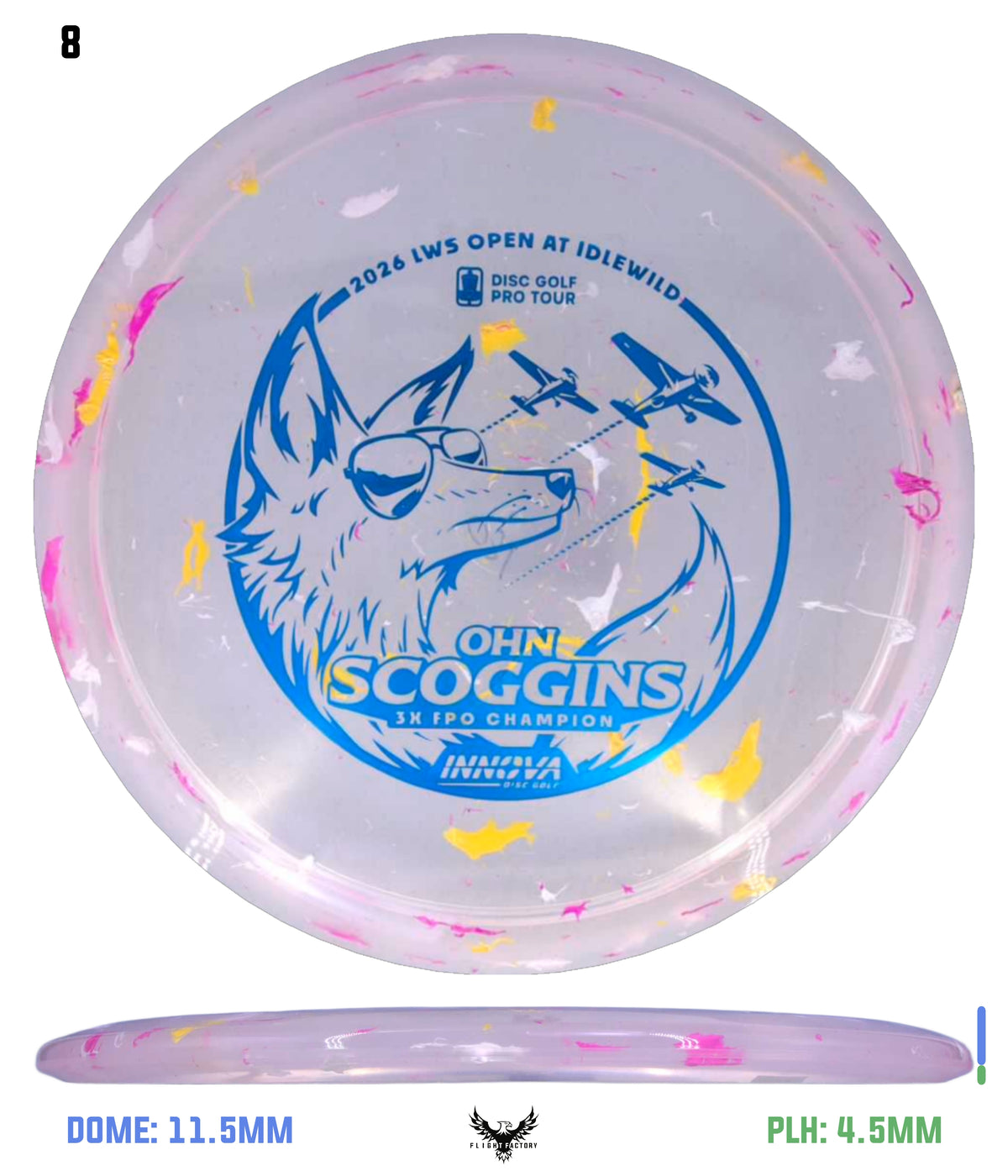 Innova Fox Champion Party Time (Ohn Scoggins Commemorative Edition)