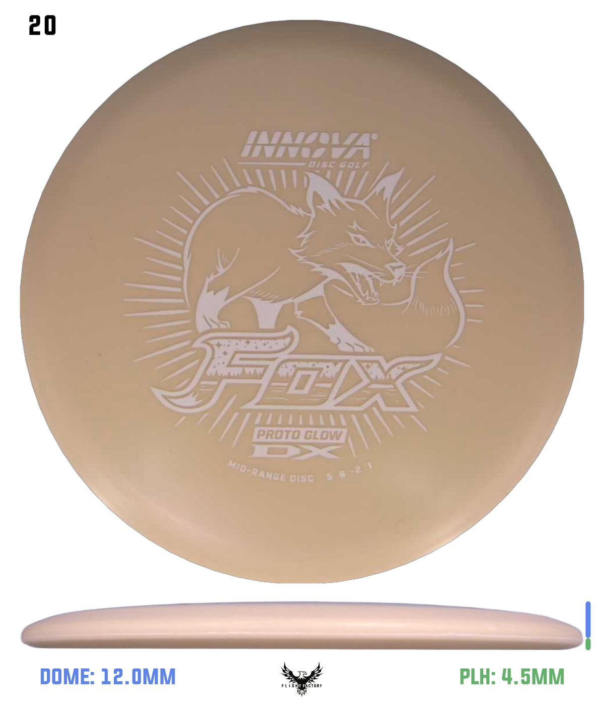 Innova Proto Glow DX Fox