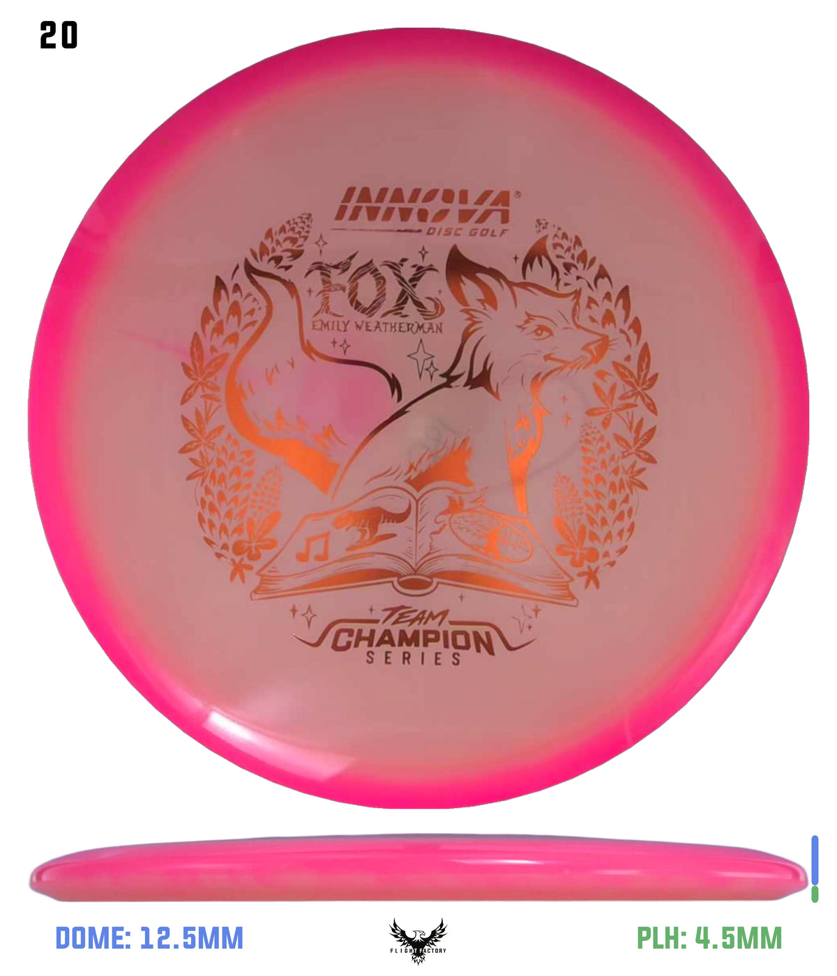 Innova Proto Glow Halo Champion Fox - Emily Weatherman 2026 Tour Series