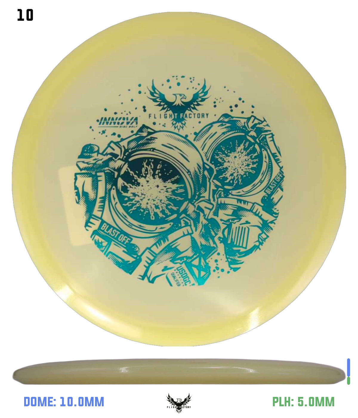 Innova Proto Glow Champion Fox - 2026 Blast-Off Doubles