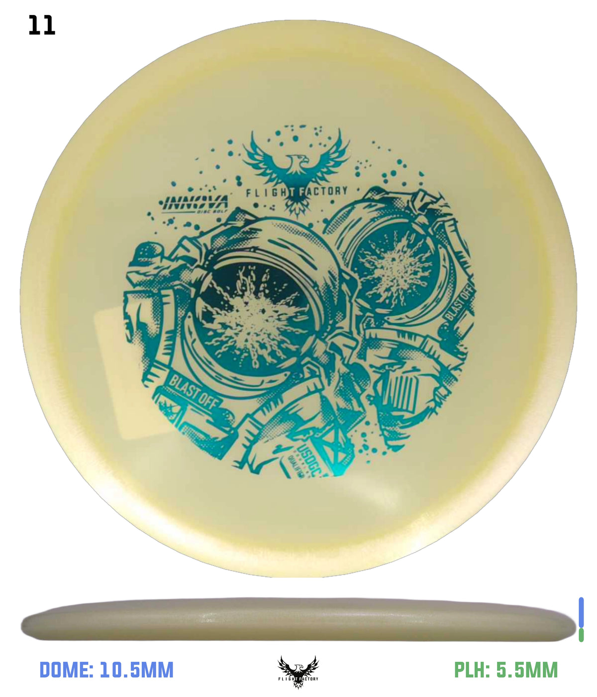 Innova Proto Glow Champion Fox - 2026 Blast-Off Doubles