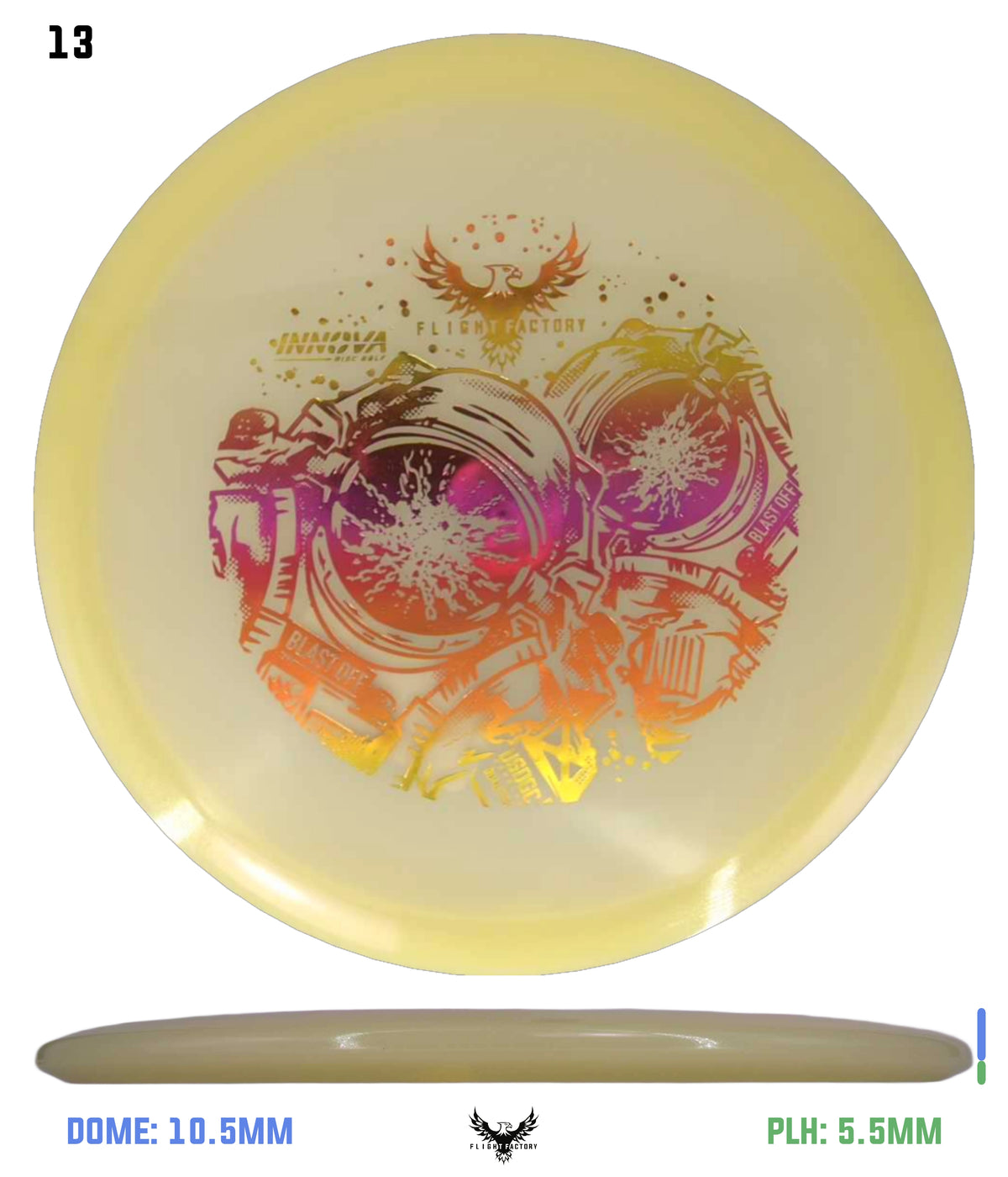 Innova Proto Glow Champion Fox - 2026 Blast-Off Doubles