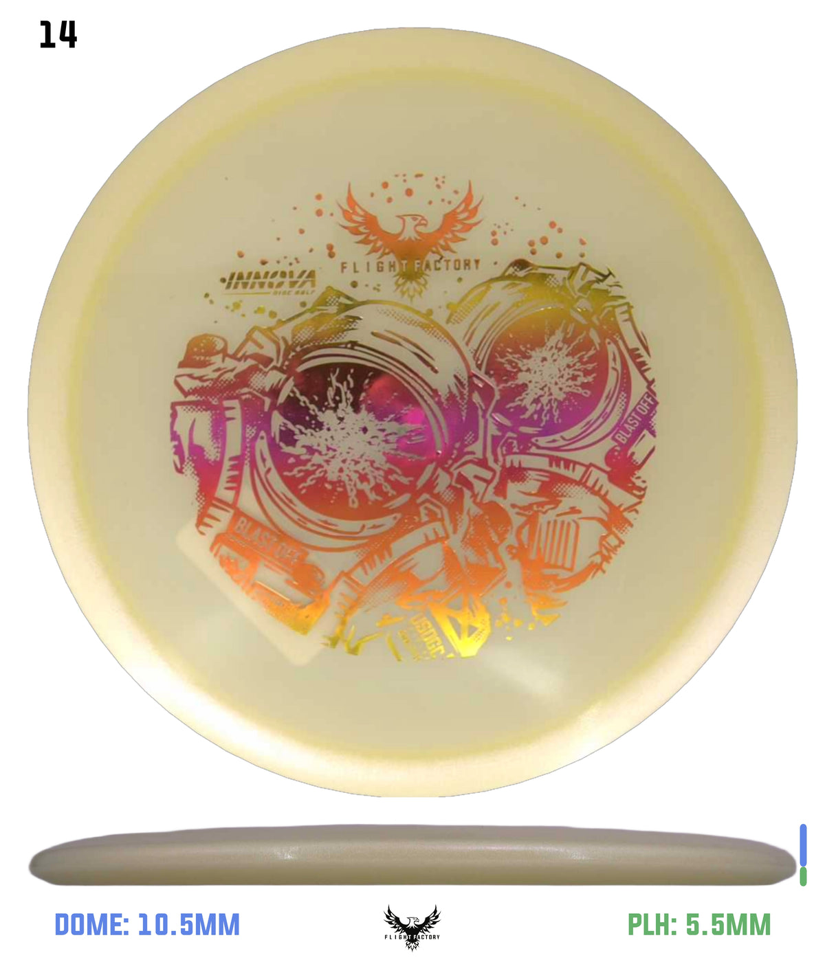 Innova Proto Glow Champion Fox - 2026 Blast-Off Doubles