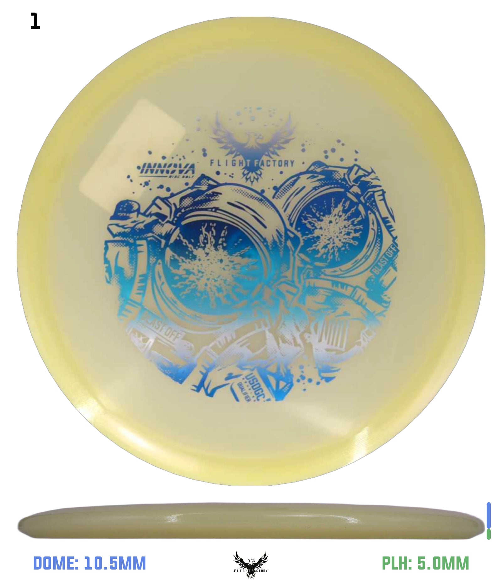 Innova Proto Glow Champion Fox - 2026 Blast-Off Doubles