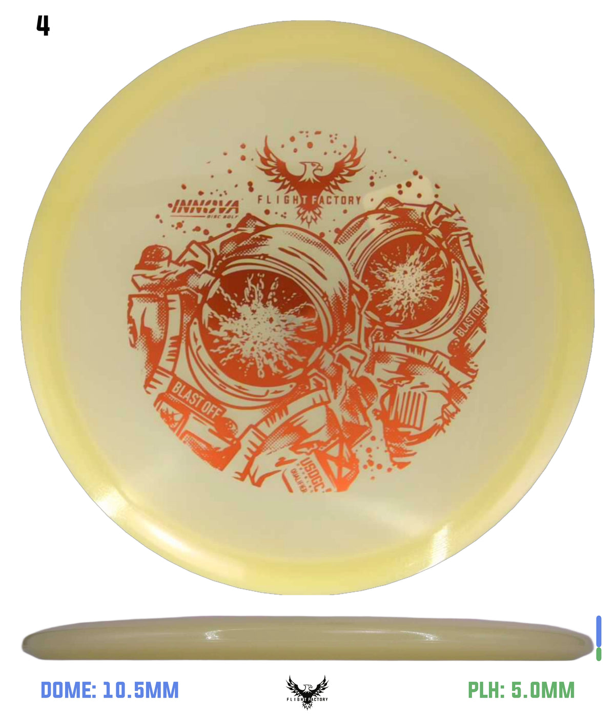 Innova Proto Glow Champion Fox - 2026 Blast-Off Doubles