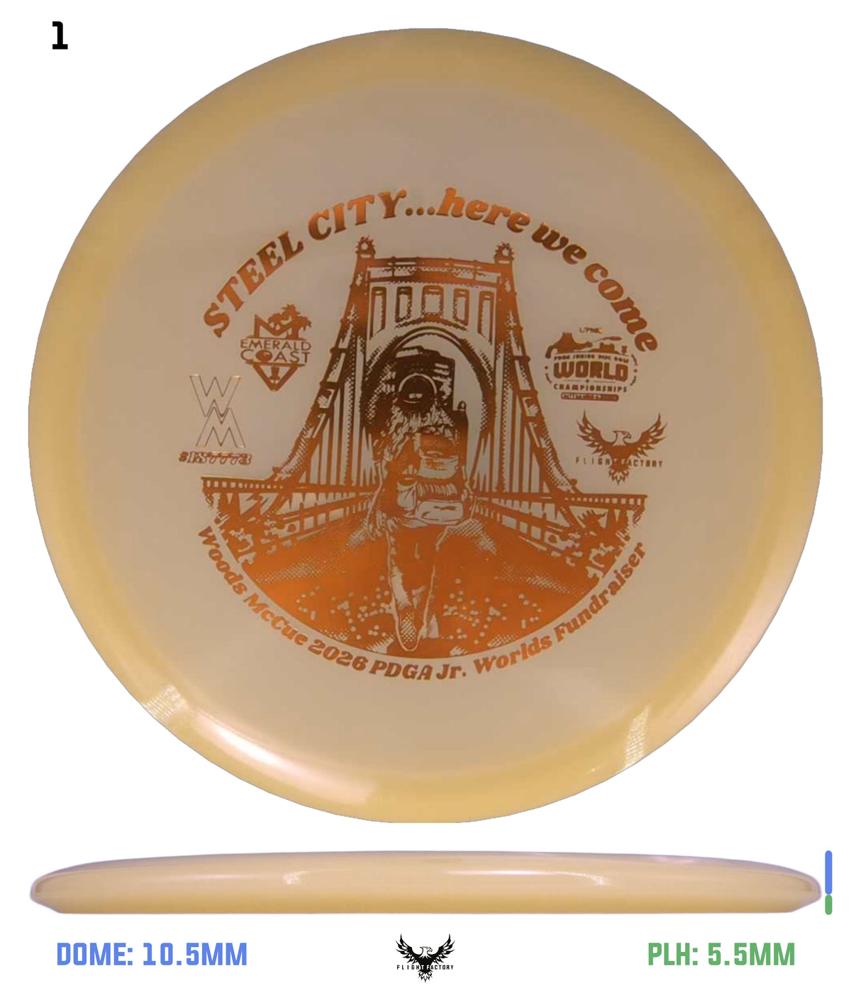 Innova Proto Glow Champion Fox - Woods McCue Fundraiser Discs