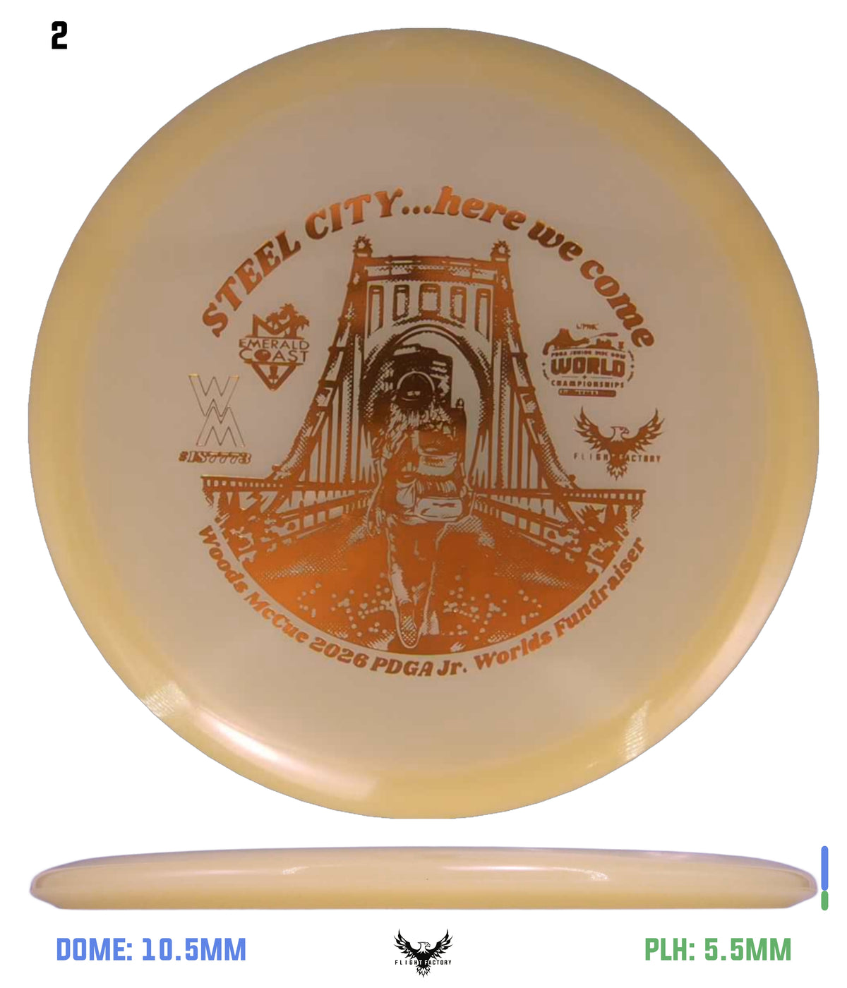 Innova Proto Glow Champion Fox - Woods McCue Fundraiser Discs