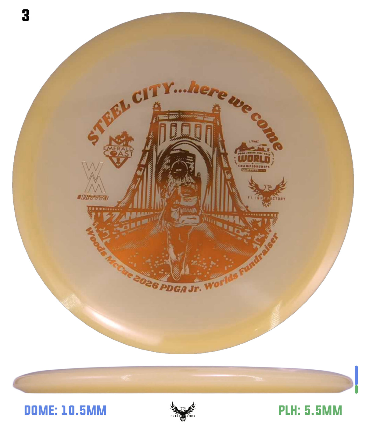 Innova Proto Glow Champion Fox - Woods McCue Fundraiser Discs