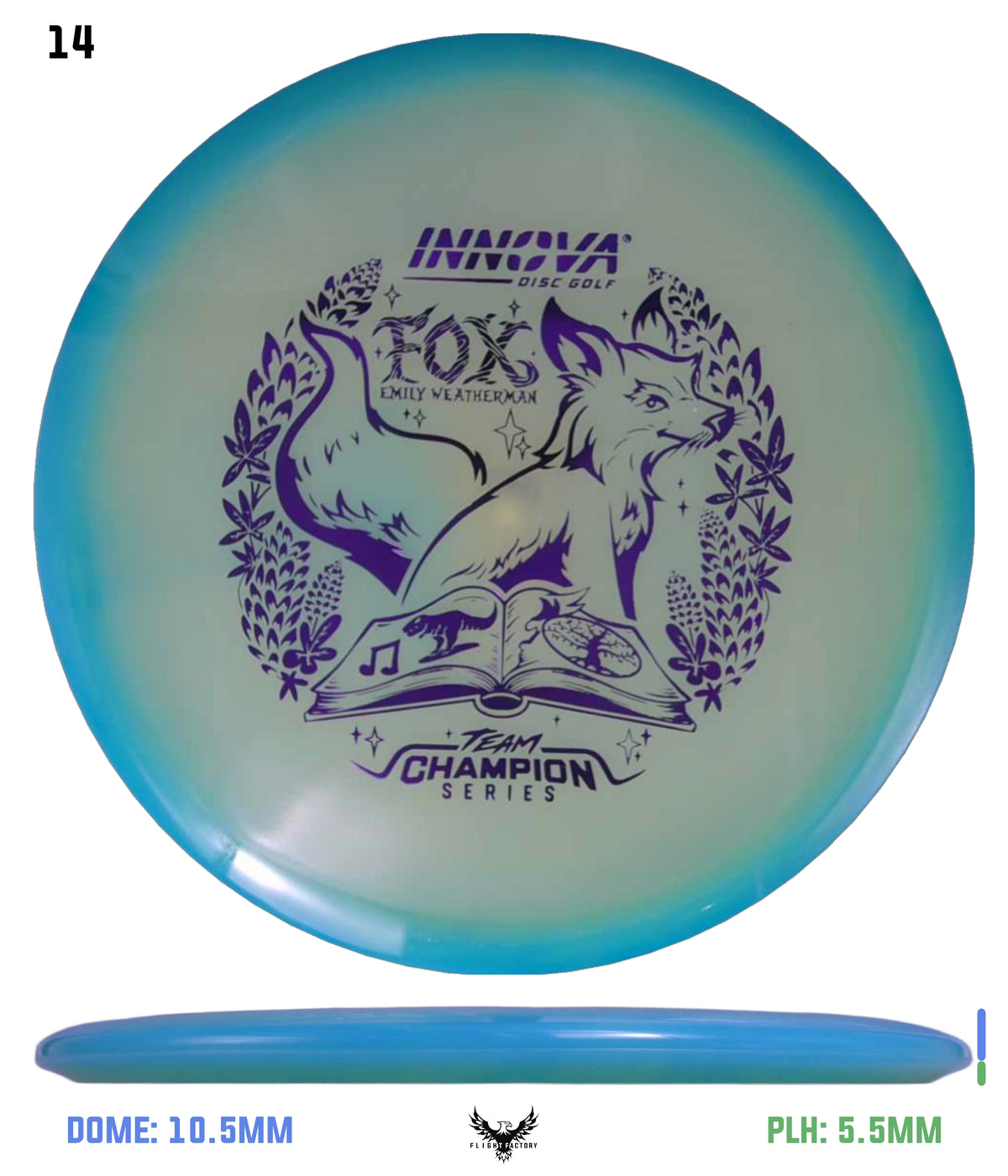 Innova Proto Glow Halo Champion Fox - Emily Weatherman 2026 Tour Series