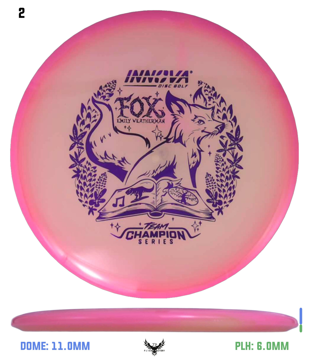 Innova Proto Glow Halo Champion Fox - Emily Weatherman 2026 Tour Series