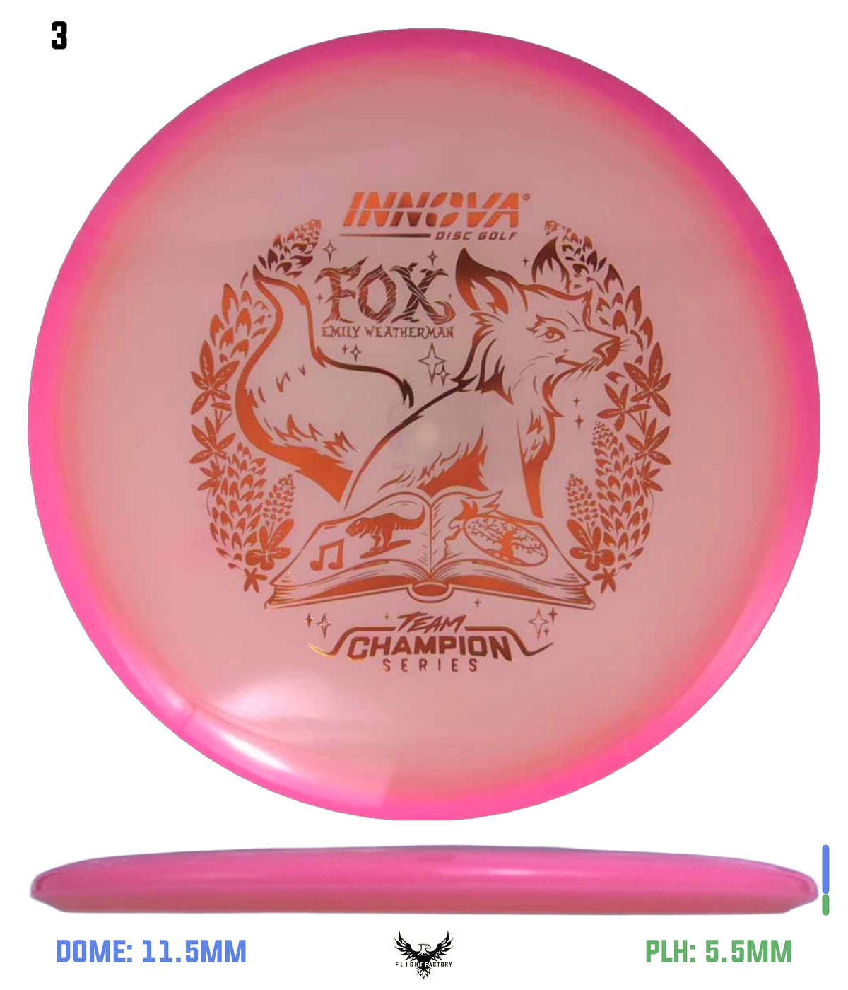 Innova Proto Glow Halo Champion Fox - Emily Weatherman 2026 Tour Series