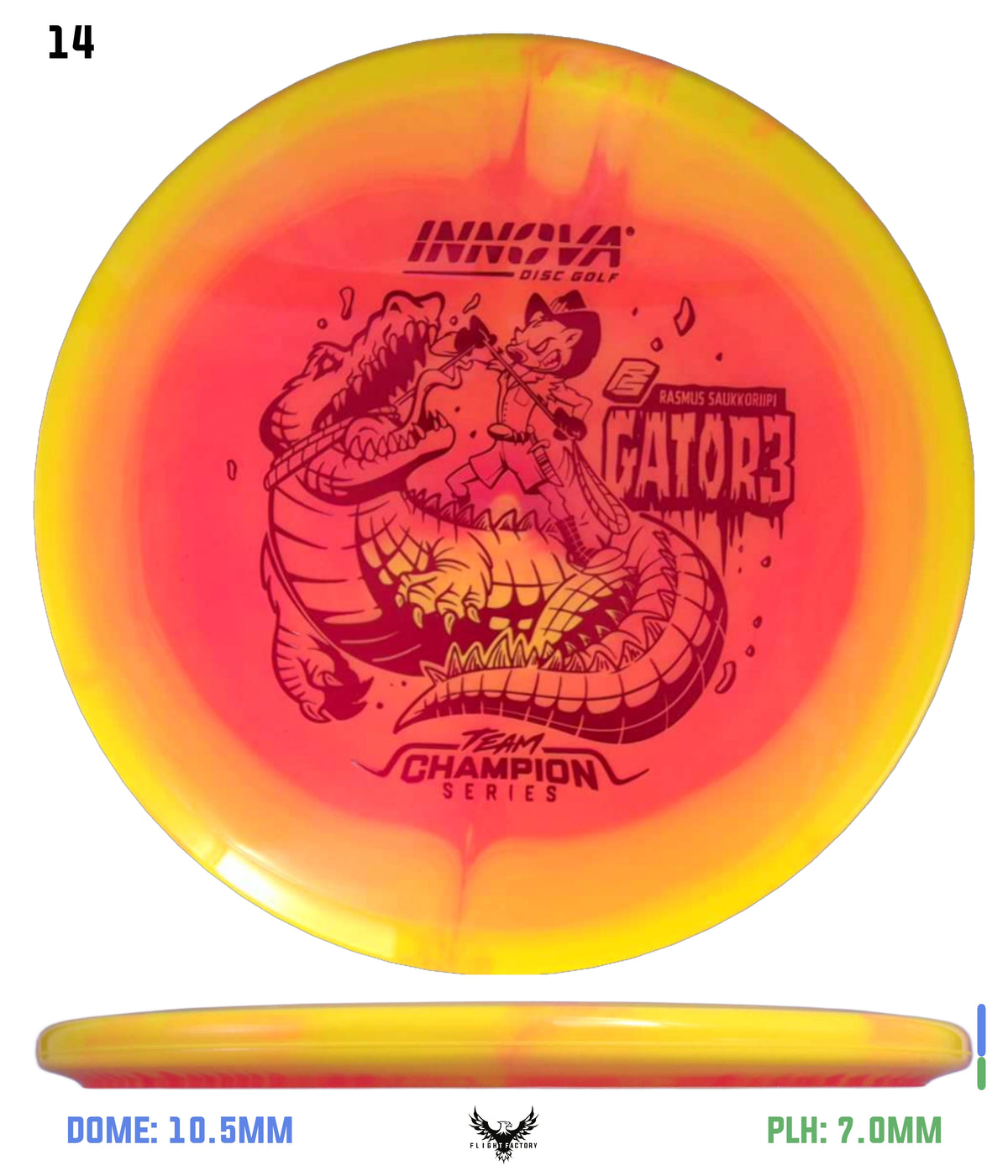Innova Halo Champion Gator3 - Rasmus Saukkoriipi 2026 Tour Series