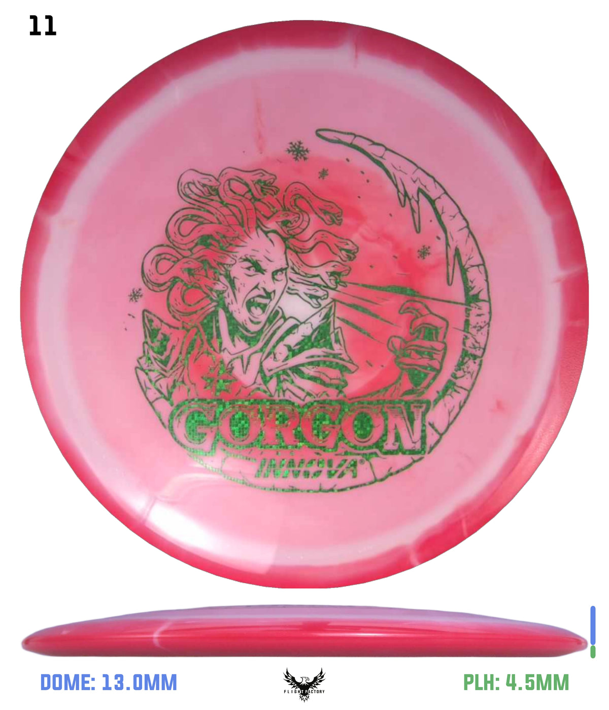 Innova Holiday Halo Star Gorgon