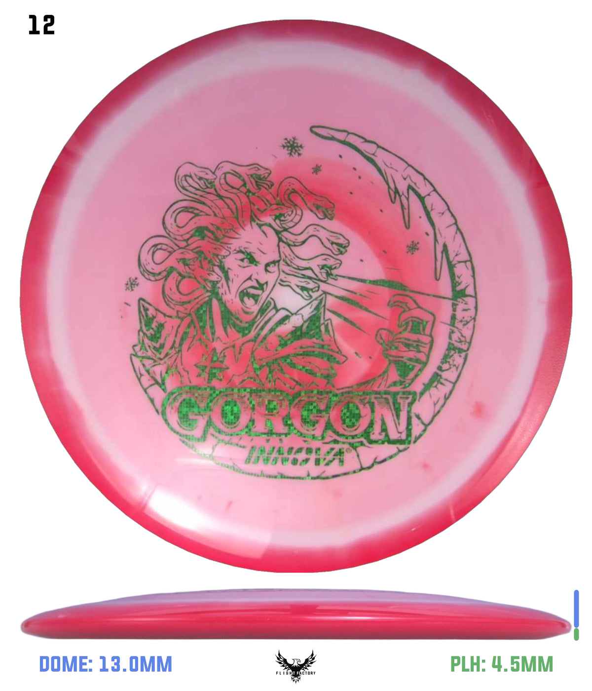 Innova Holiday Halo Star Gorgon