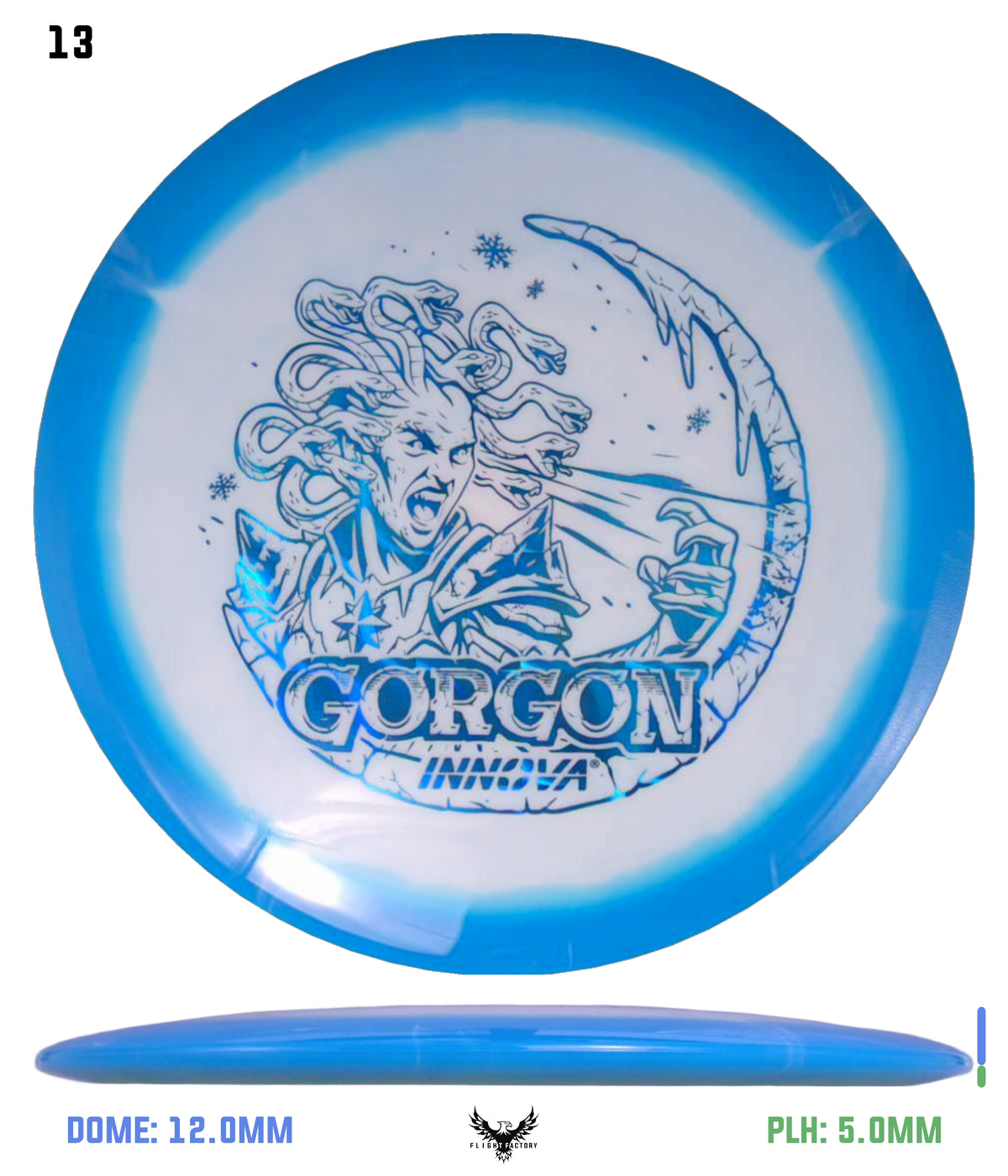 Innova Holiday Halo Star Gorgon