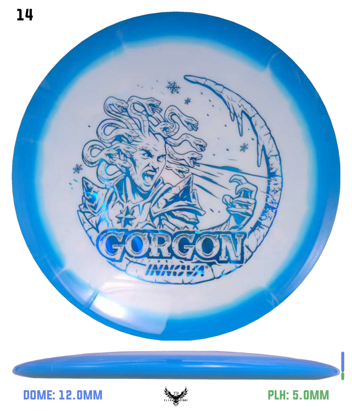 Innova Holiday Halo Star Gorgon