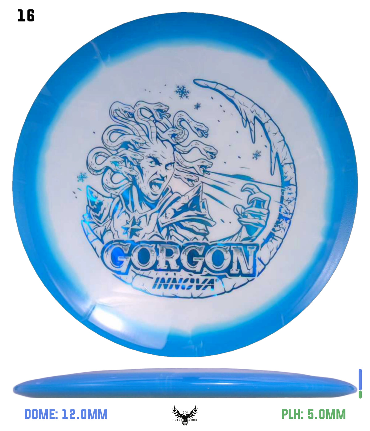 Innova Holiday Halo Star Gorgon