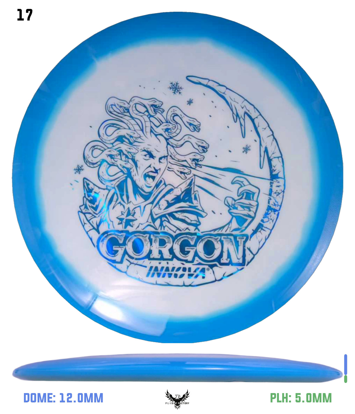 Innova Holiday Halo Star Gorgon
