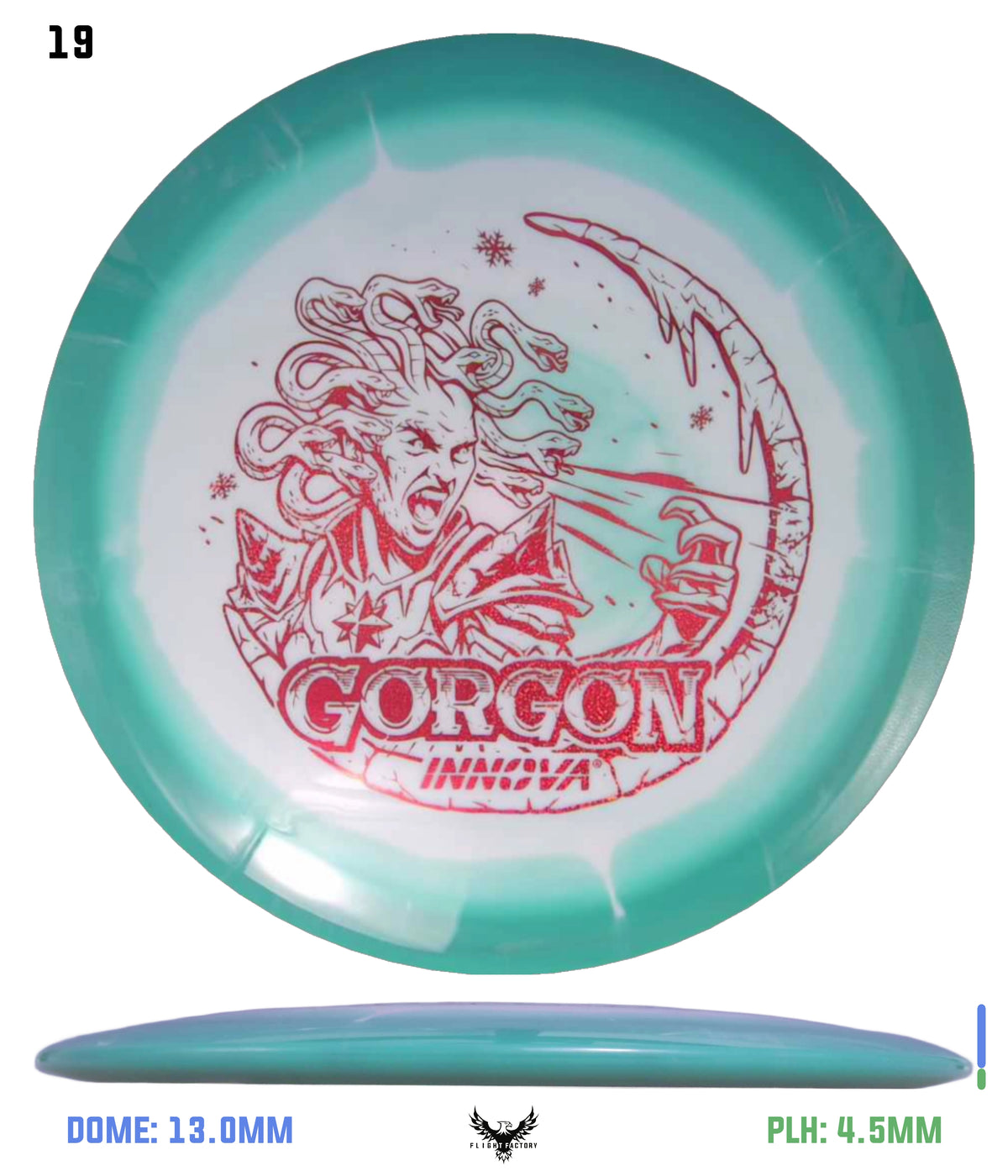Innova Holiday Halo Star Gorgon