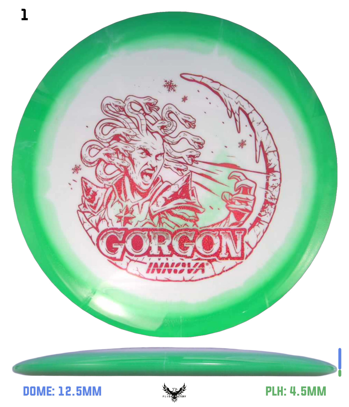Innova Holiday Halo Star Gorgon