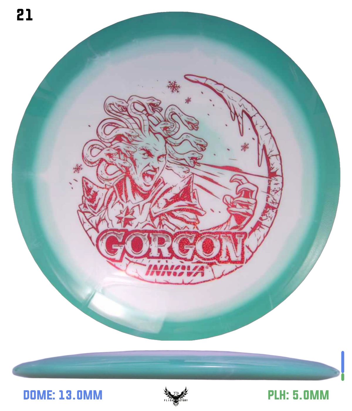 Innova Holiday Halo Star Gorgon