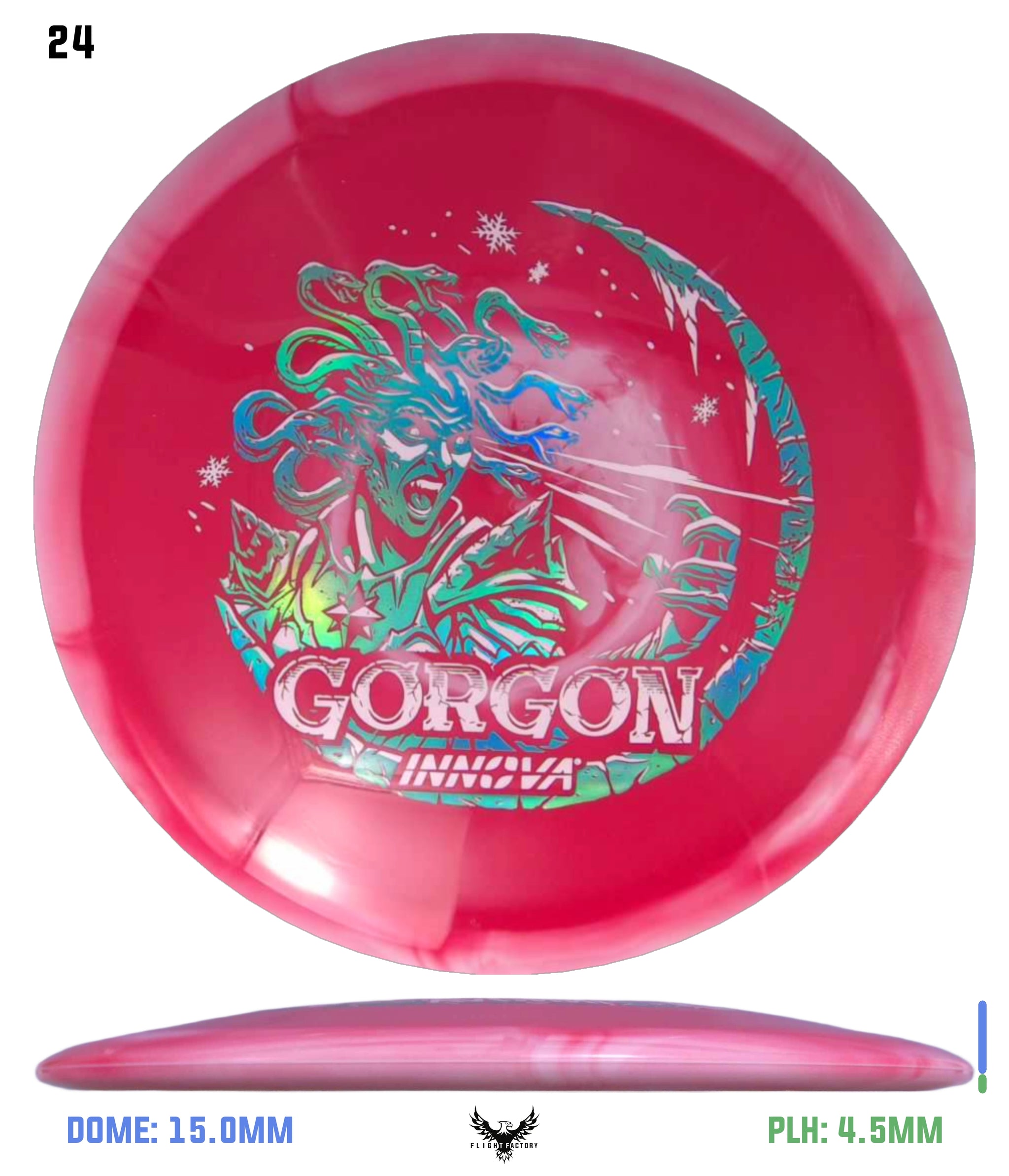 Innova Holiday Halo Star Gorgon - Limited Edition Dual-Foil