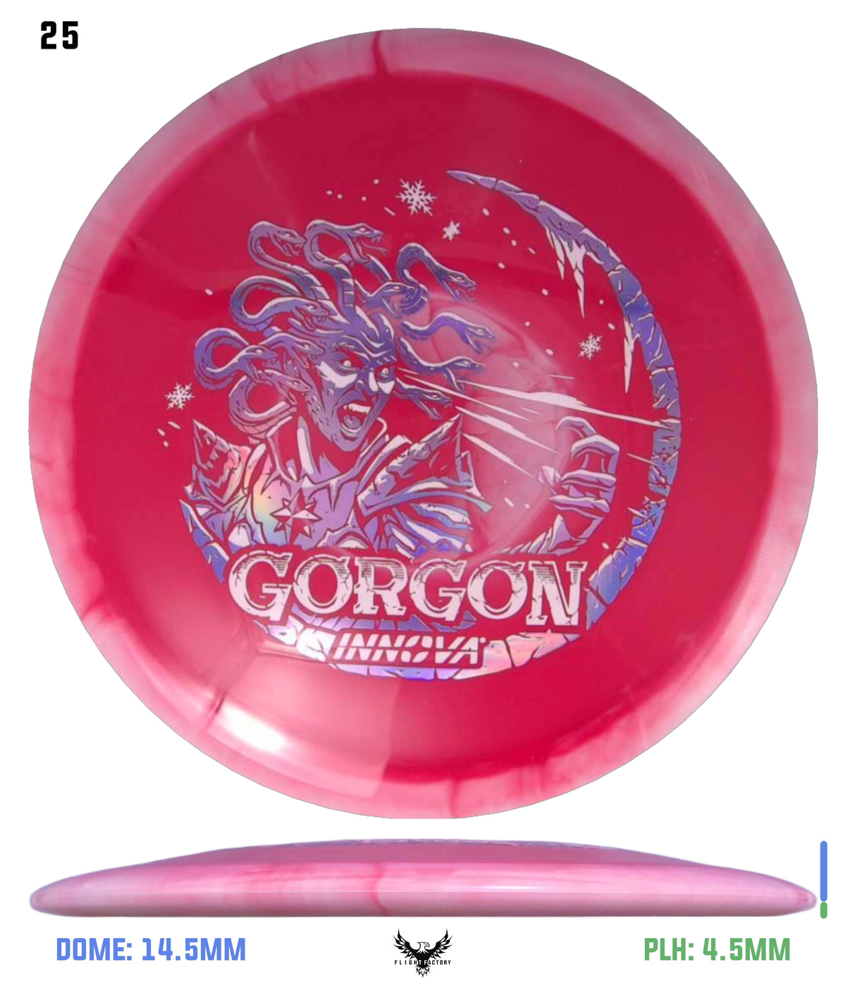 Innova Holiday Halo Star Gorgon - Limited Edition Dual-Foil