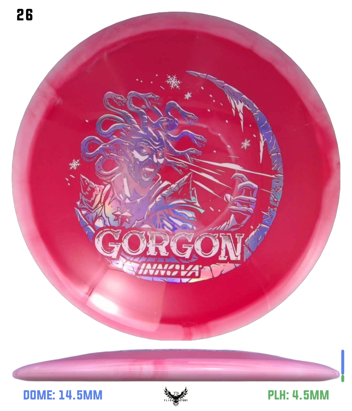 Innova Holiday Halo Star Gorgon - Limited Edition Dual-Foil