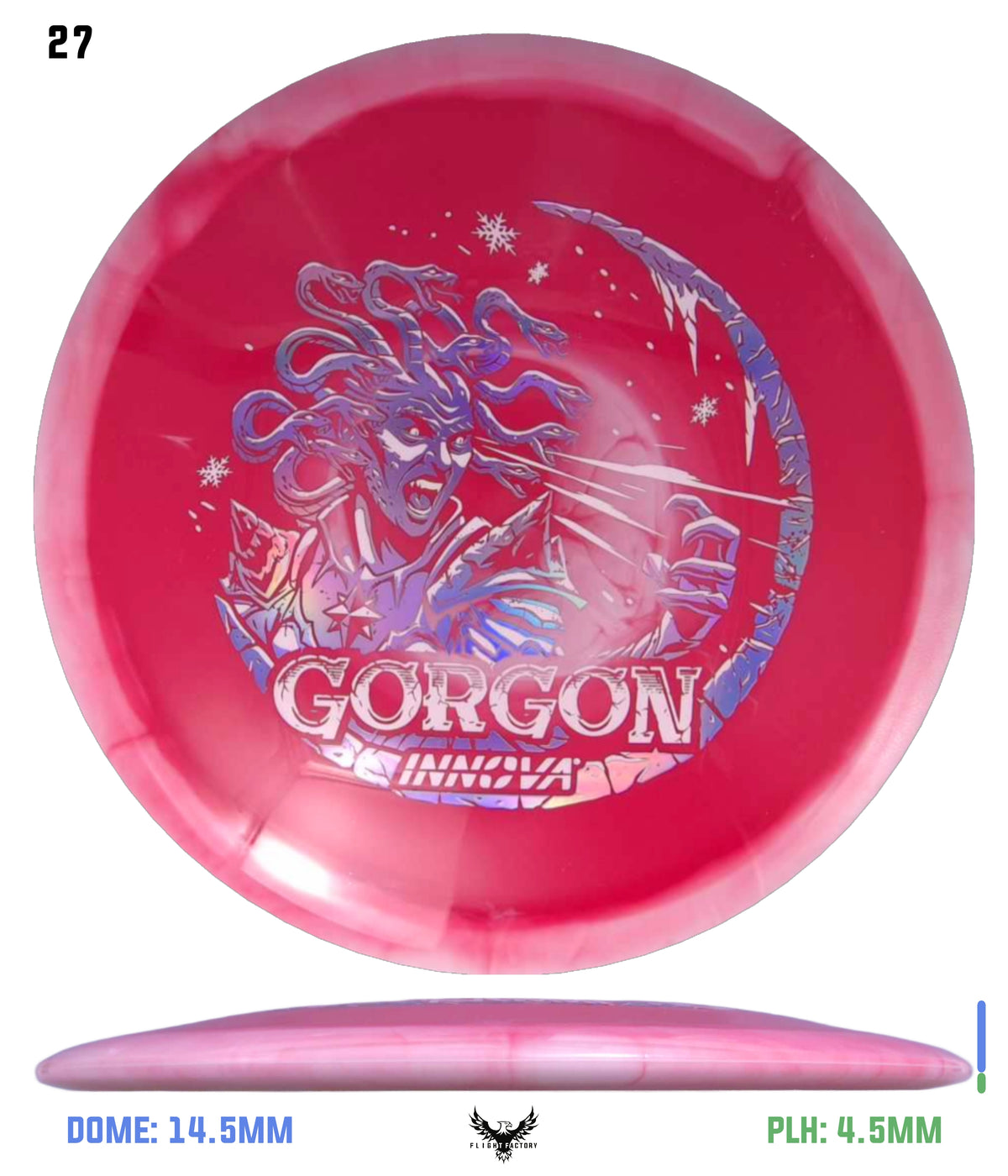 Innova Holiday Halo Star Gorgon - Limited Edition Dual-Foil