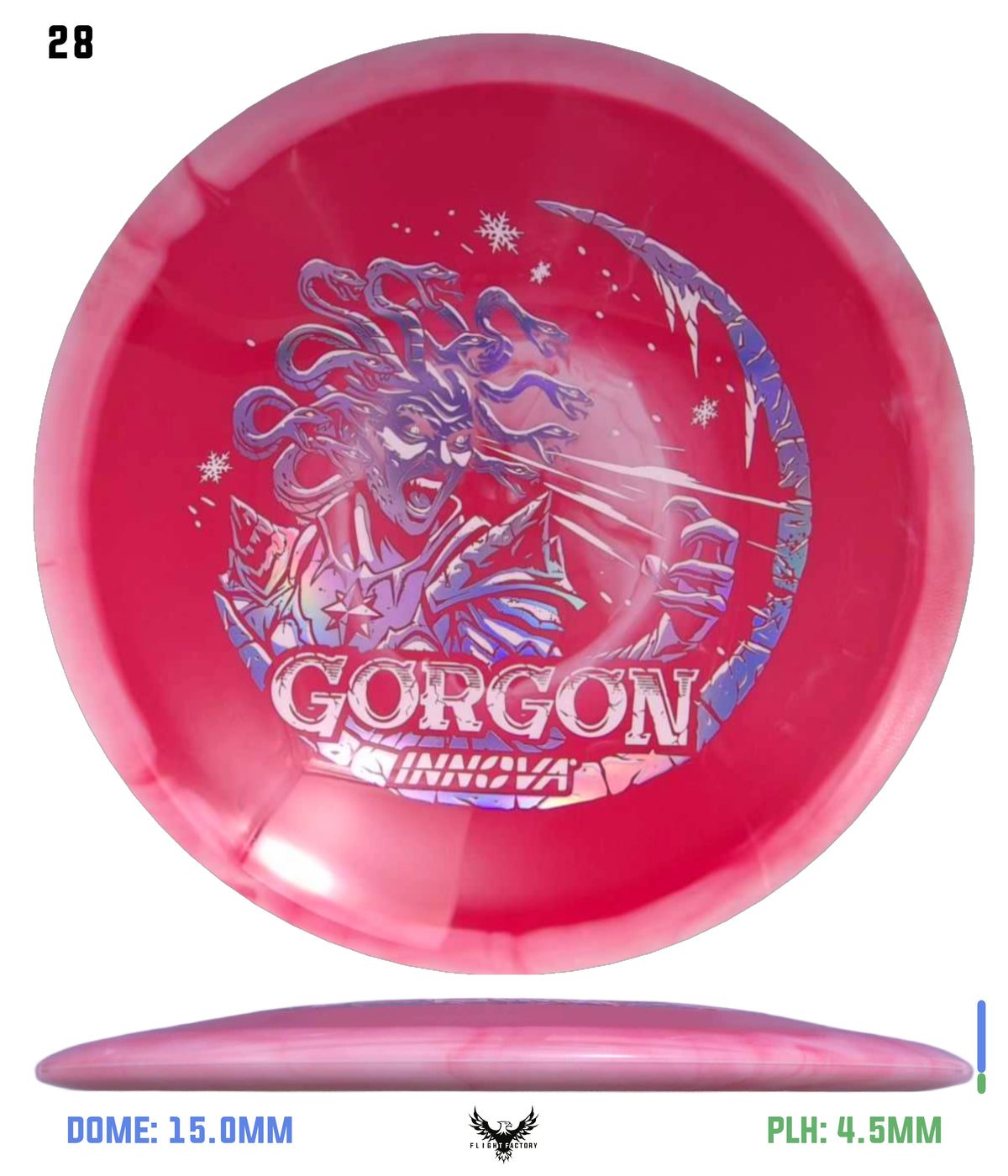 Innova Holiday Halo Star Gorgon - Limited Edition Dual-Foil