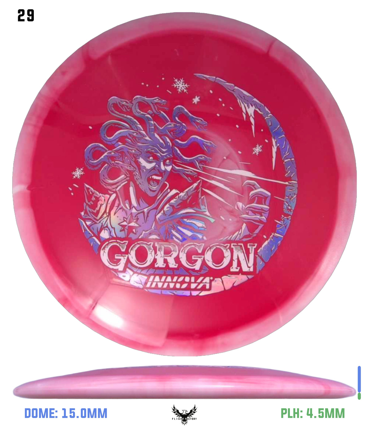 Innova Holiday Halo Star Gorgon - Limited Edition Dual-Foil